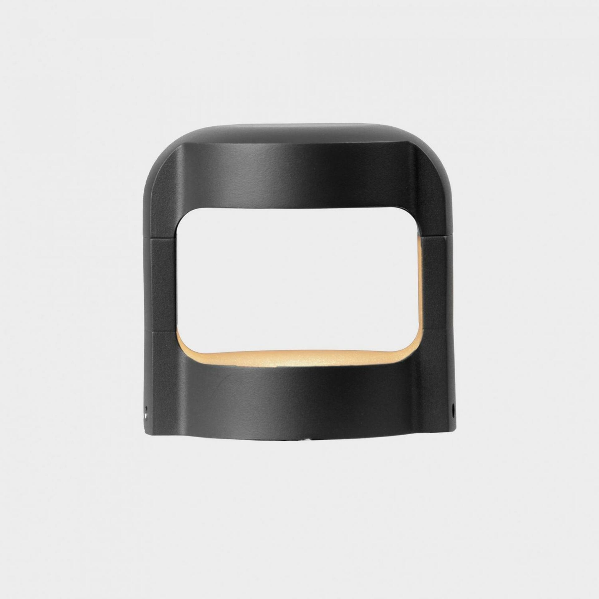 Kohl Lighting KOHL-Lighting Grubi nástenné svietidlo 152x121 mm tmavo šedá 1