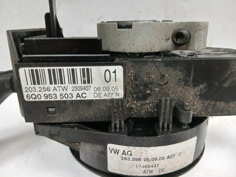 VW POLO 9N IBIZA III DEVIO LUCI DEVIO DEVIO LUCI TERGICRISTALLO TERGI luci 6Q0953503AC
