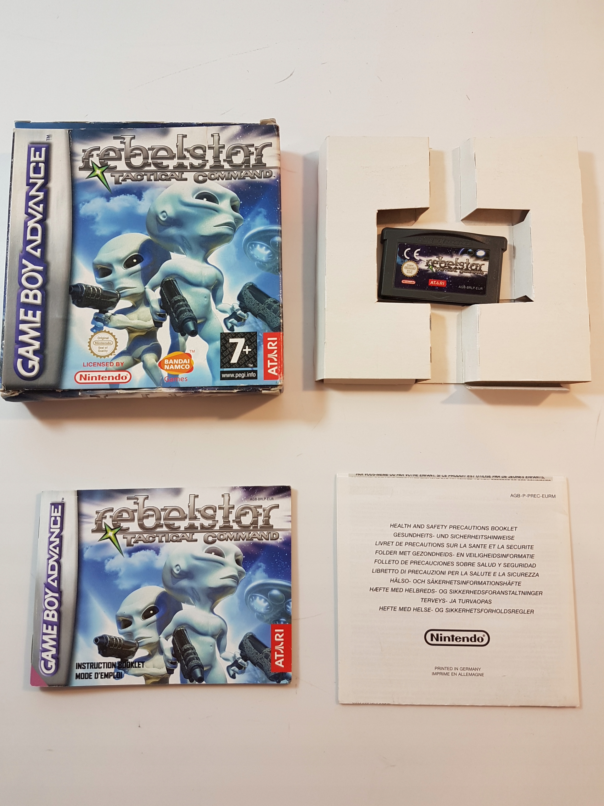 REBELSTAR TACTICAL COMMAND / GBA GAME BOY ADVANCE Wydawca Atari