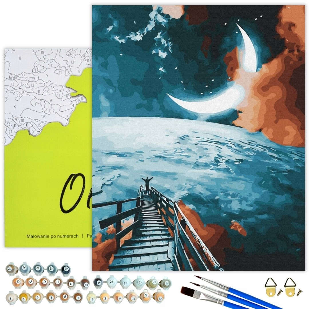 Malování Podle Čísel Kreativní obrázky pro malování podle čísel s Rámem