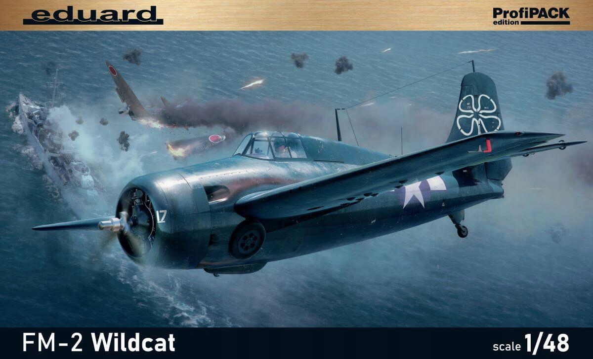 FM-2 Wildcat Eduard 82205 v měřítku 1/48