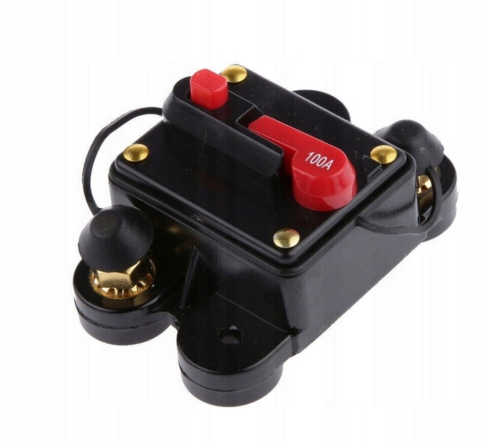 

Samochodowy Bezpiecznik automatyczny 100A 12V-24V