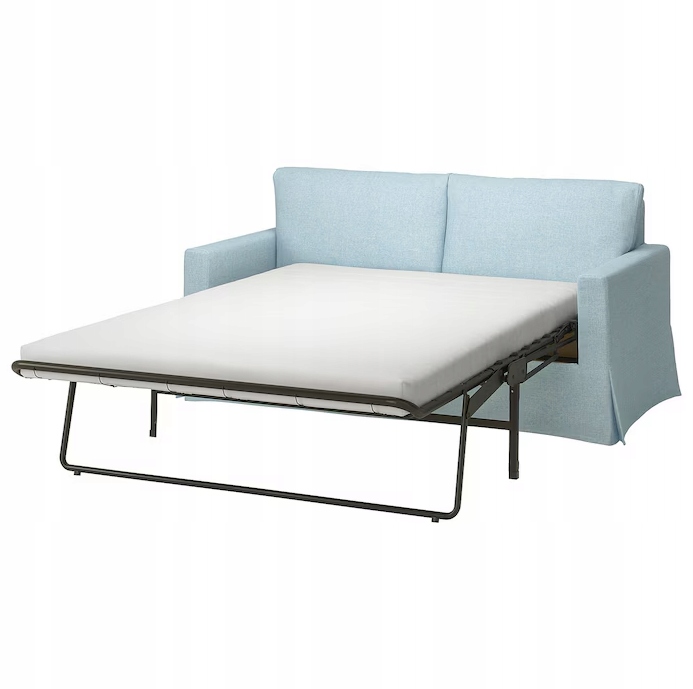 Ikea Hyltarp Pokrytie 2-miestnej rozkladacej pohovky, Kilanda bledomodrá