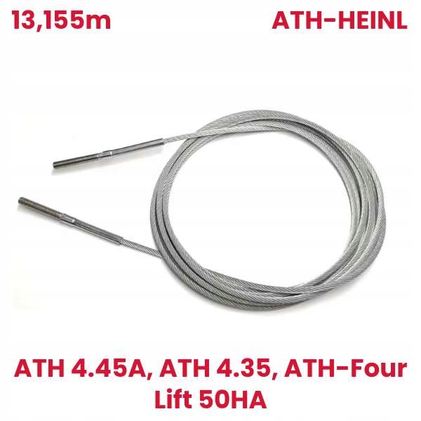 Náhrada ATH-Heinl: Ocelové lano 13,15 m Ath 4.55AATH-Four Lift 50HA