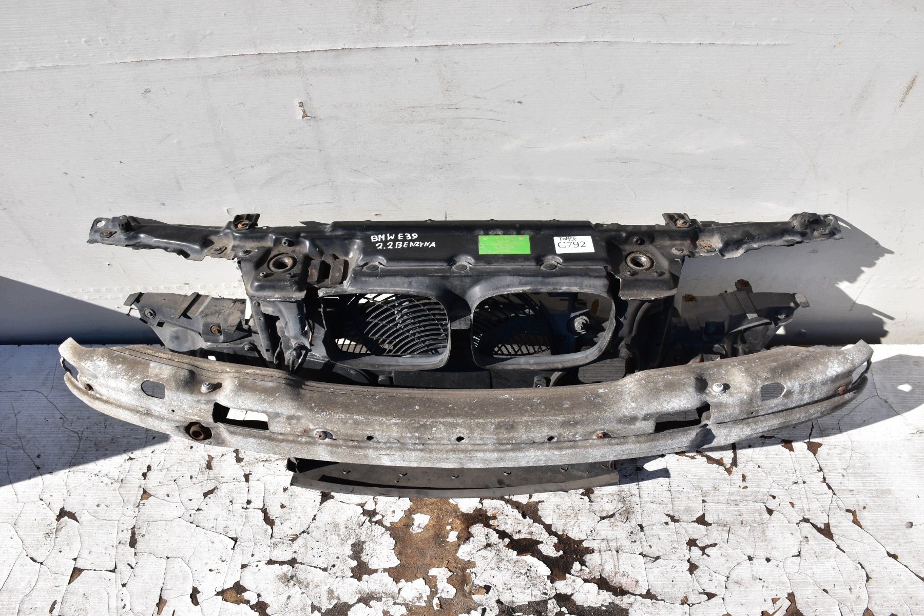 support panel for radiators pillar BMW E39 2.2B 8387412 226S1
