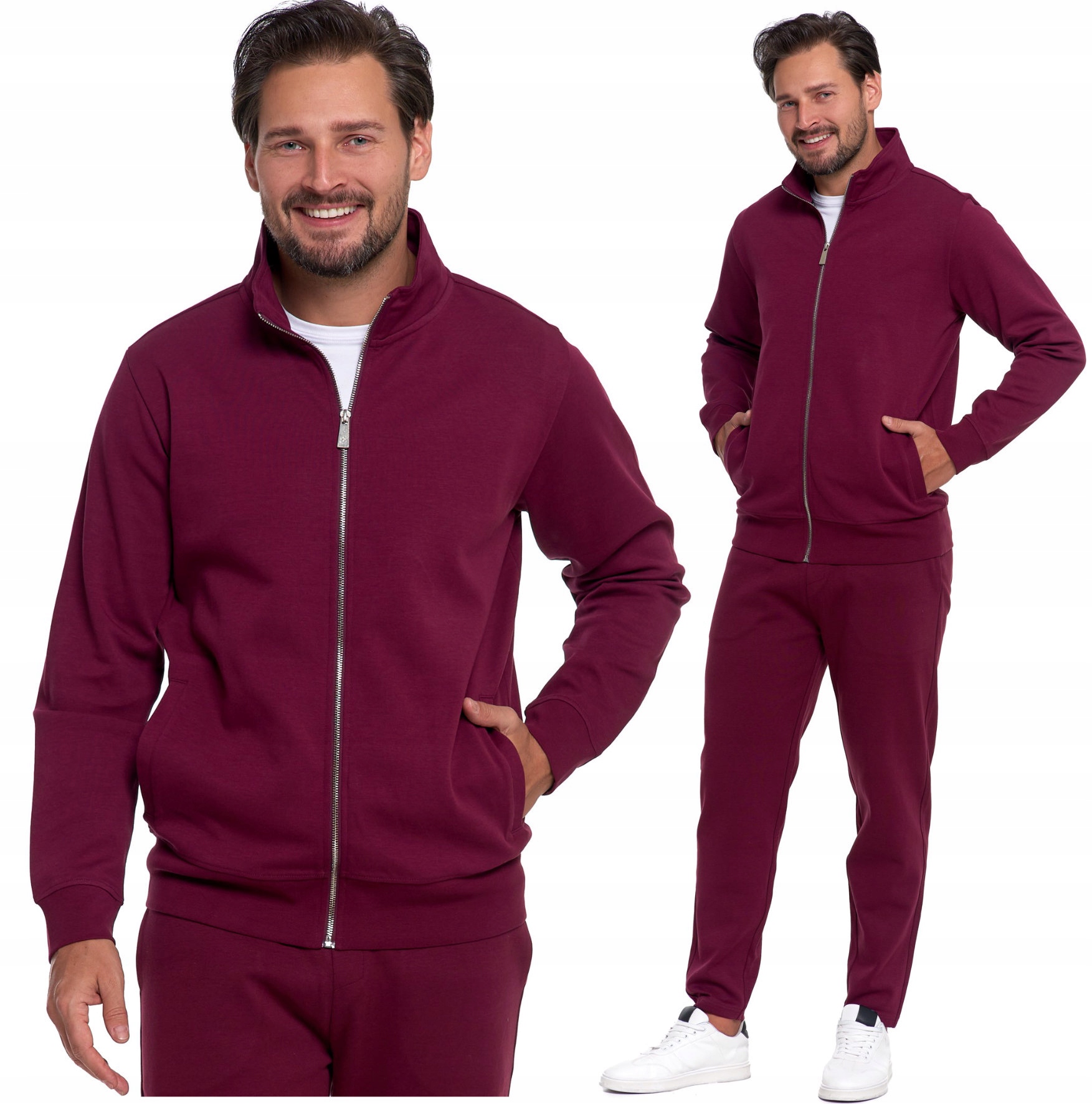 Pánská Pánská Mikina Se Stojáčkem , Sportovní, Na Zip, Pohodlná, Moraj 3XL