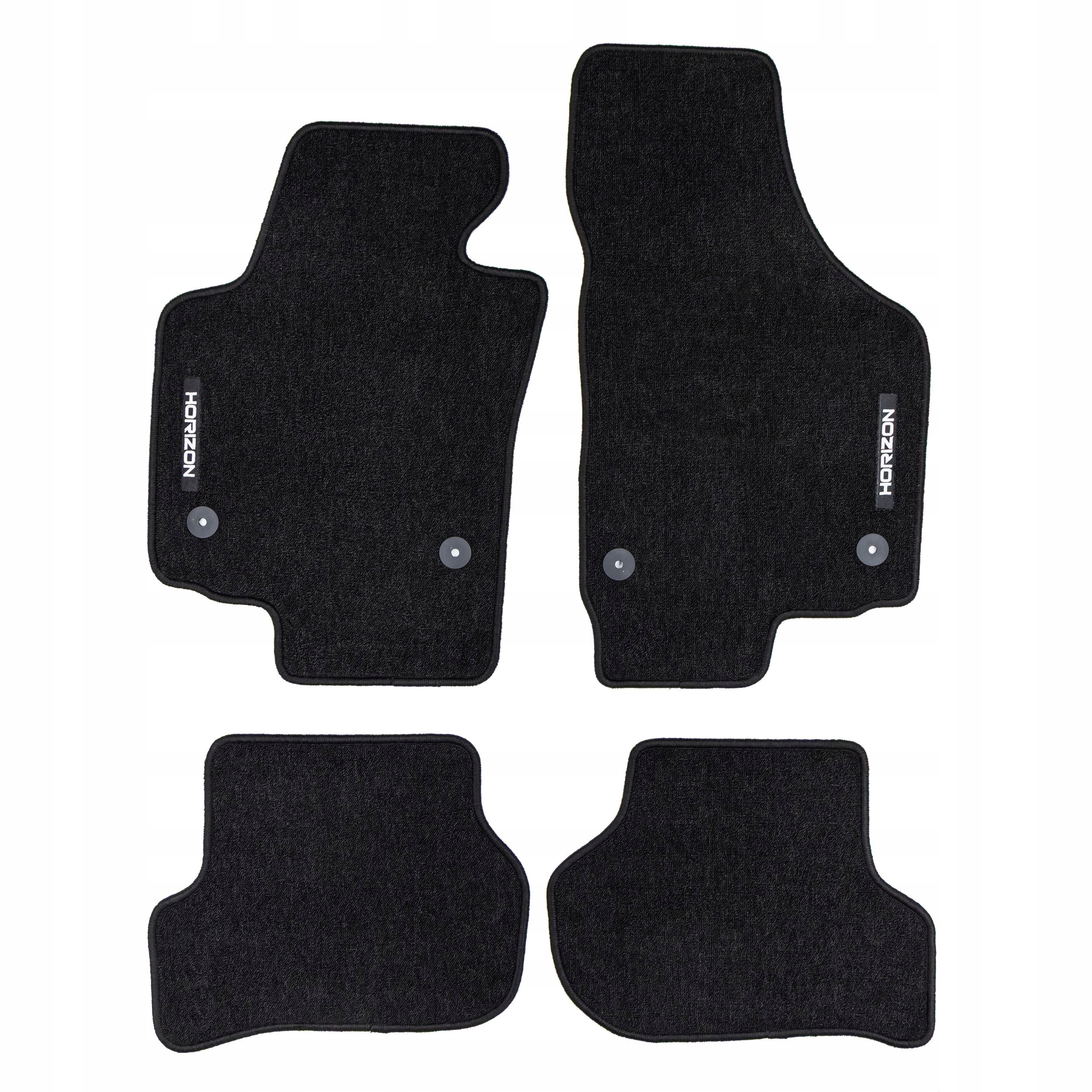 Frogum Velurové koberce Horizon pro Seat Leon II 05-2012/Toledo III 04-2009