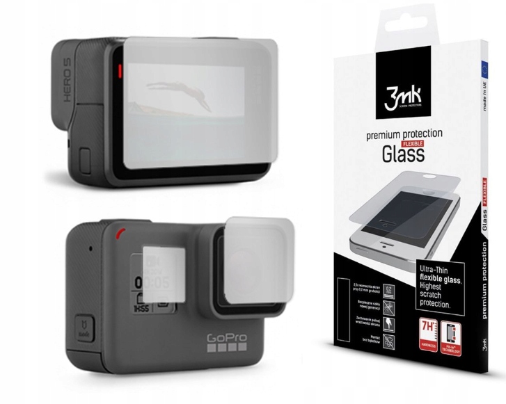 

3MK Flexible Glass Szkło do Gopro Hero 5/6/7