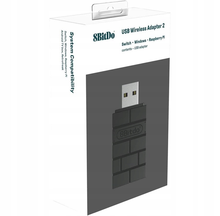 Bezprzewodowy 8BitDo Usb Wireless Adapter 2 Black