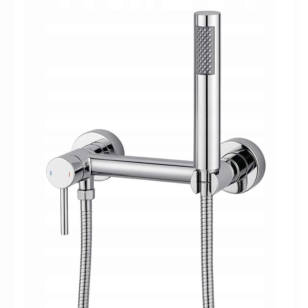 Baterie Sprchová Baterie Do Kabiny, Chromovaná Sada