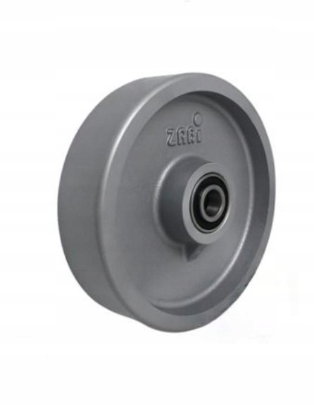 Litinové kolečko o průměru 200 mm pro vysoké zatížení, nosnost 1200 kg.