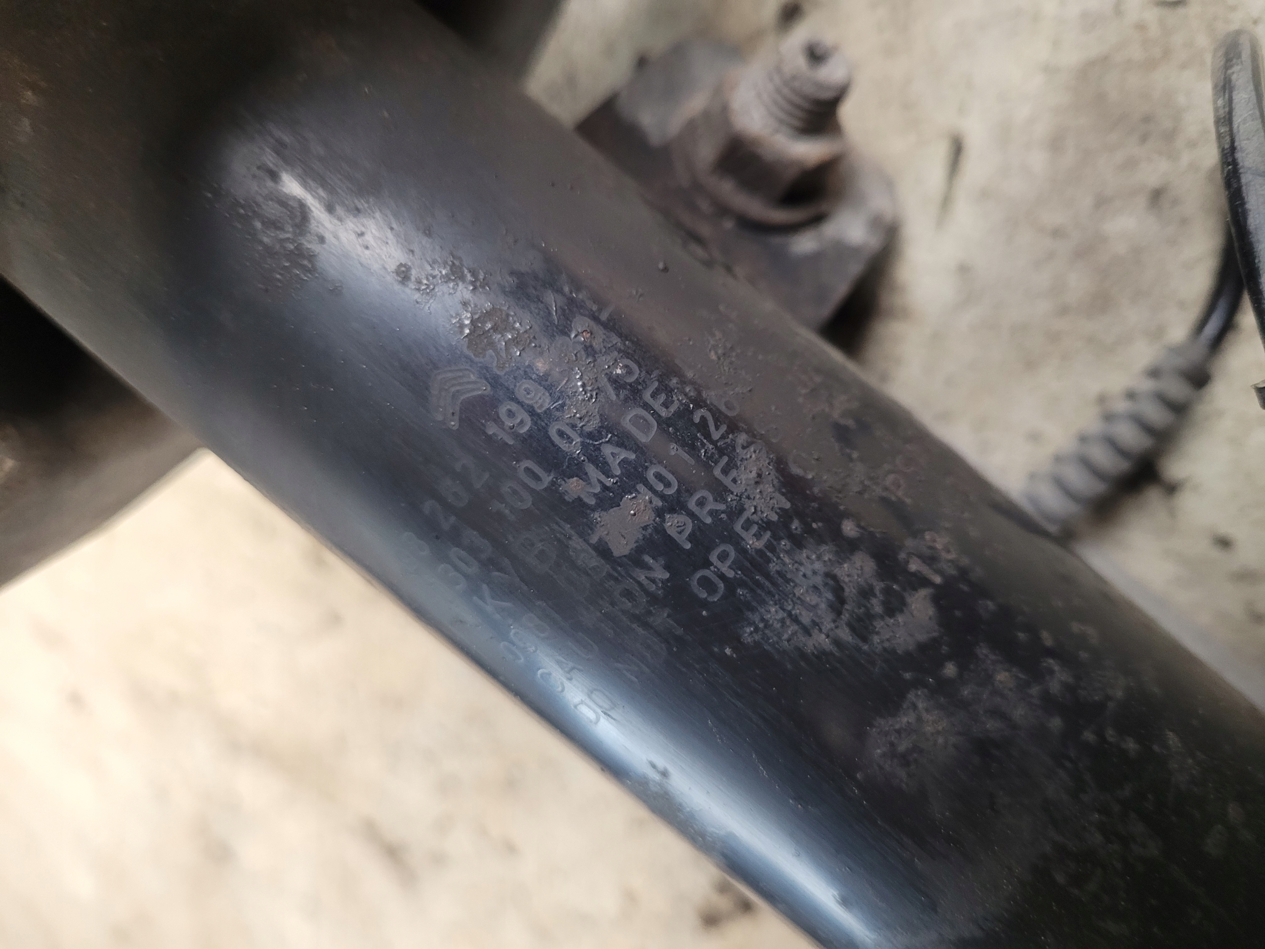 McPherson shock absorber OE 9826219980 left front C-ELYSEE II 2 1.6 BLUEHDI