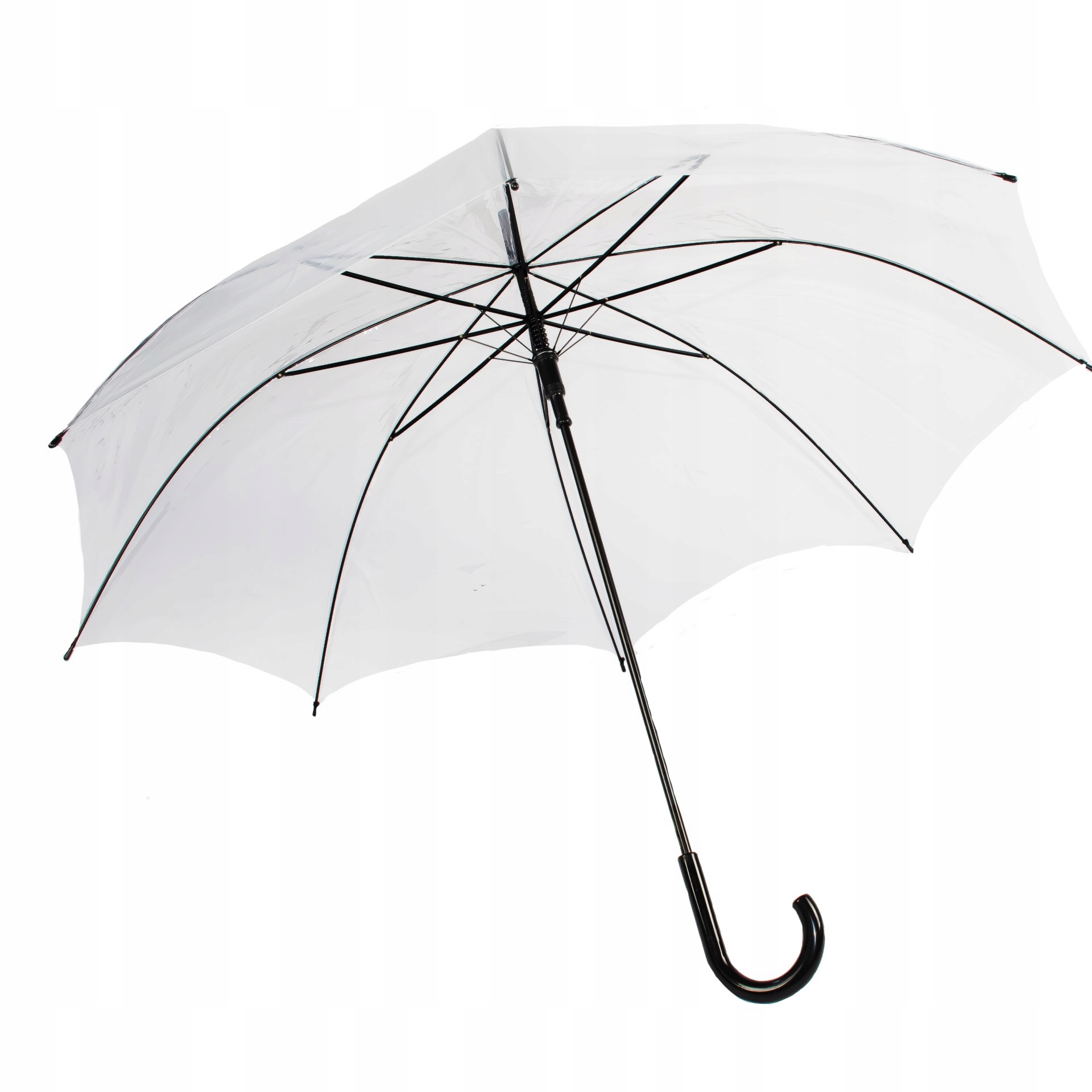 

Parasol ślubny transparentny przezroczysty 104 cm