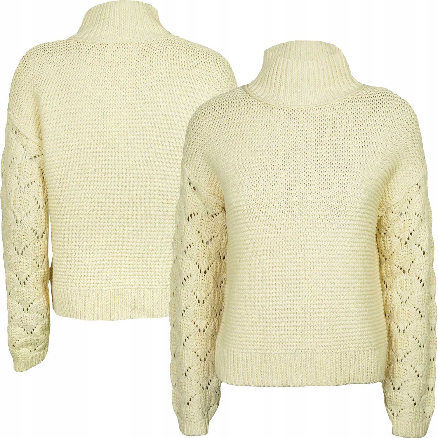 

C&a Beżowy Damski Półgolf Golf Sweter XL 42