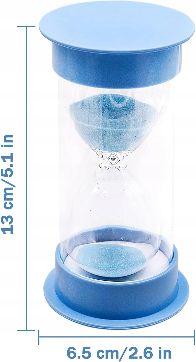 Klepsydra dla dzieci 10 minut MINUTNIK zegar Typ klepsydra