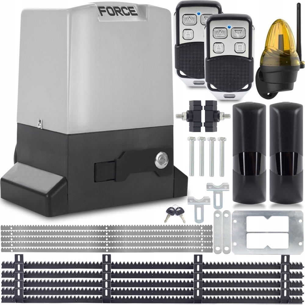 

Zestaw Do Bram Force 760 2xPILOT 5xLISTWA Lampa