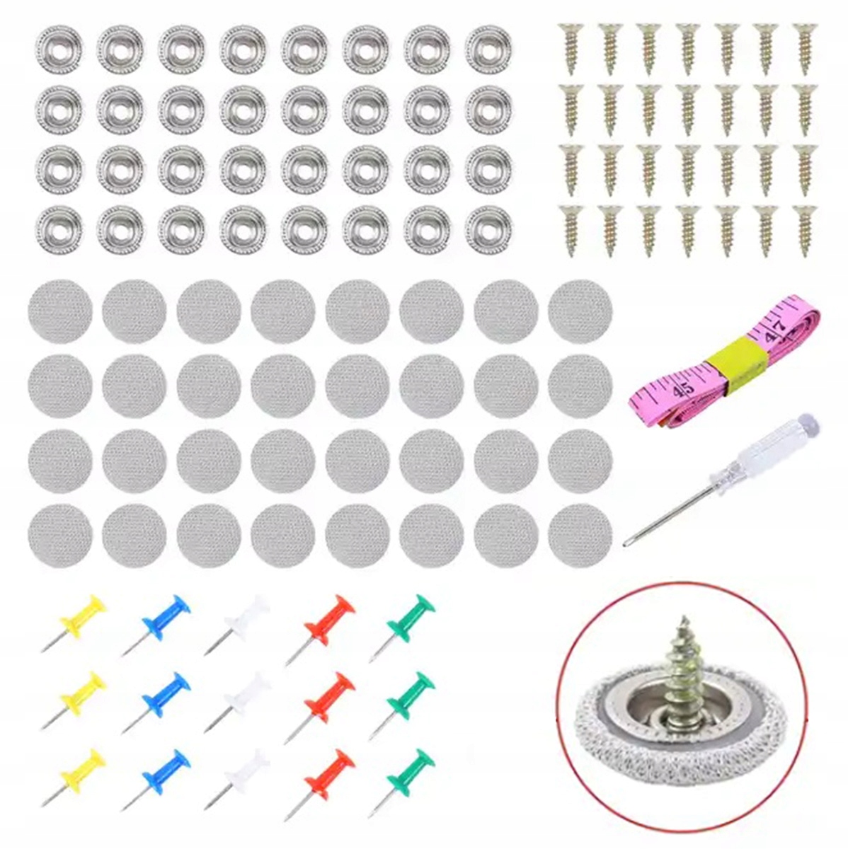 ZESTAW NAPRAWCZY DO NAPRAWY REGENERACJI PODSUFITKI SAMOCHODOWEJ 62 EL DA107 EAN (GTIN) 5907621848941