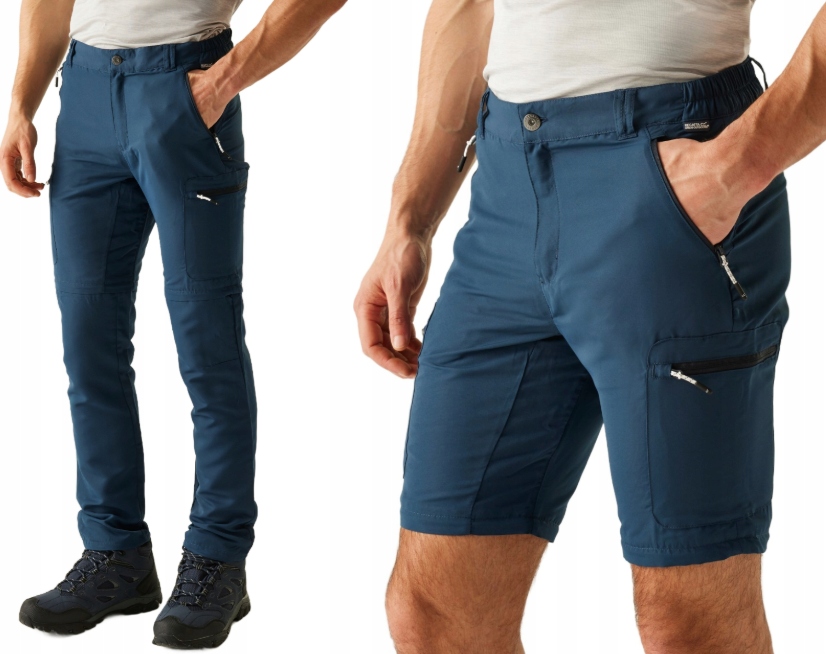 Turystyczne spodnie Regatta z odpinanymi nogawkami 2w1 RMJ320R ZV7 Uk 32
