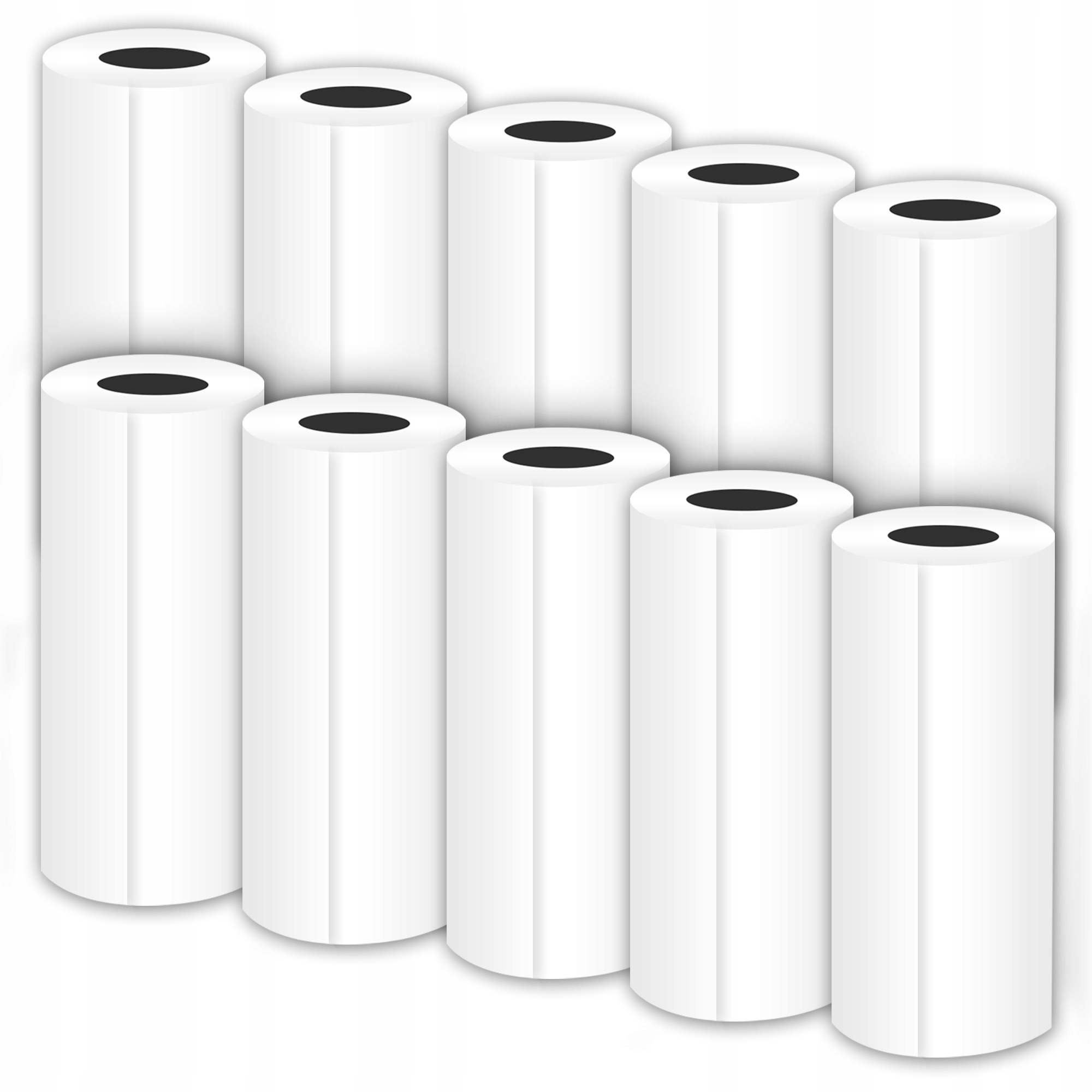 10x Papier Termiczny Rolki Wkłady Do Drukarki Drukuś Drukusia Mini Drukarka