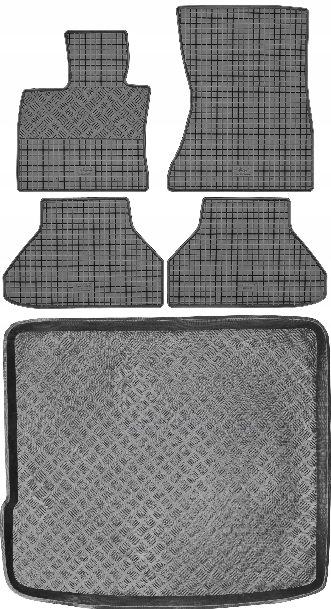 Bmw X6 E71 Suv 2008-2014 Sada Gumové rohože rohož