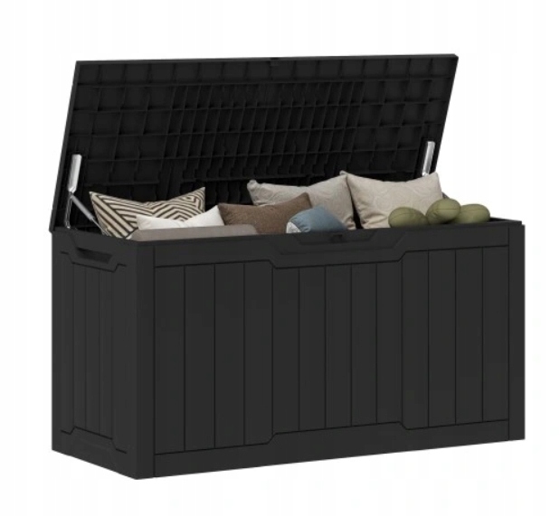Záhradný box plast 300 l antracitovo-sivý