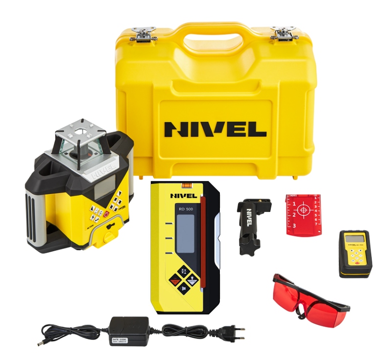 NIVEL SYSTEM NIWELATOR LASEROWY NL720R 700m Rodzaj niwelatora rotacyjny