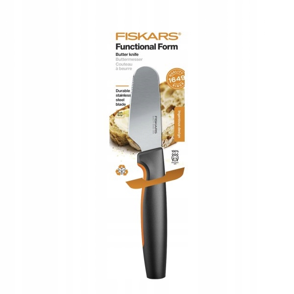 

Fiskars 1057546 Nóż, Szpatułka Do Smarowania 8CM