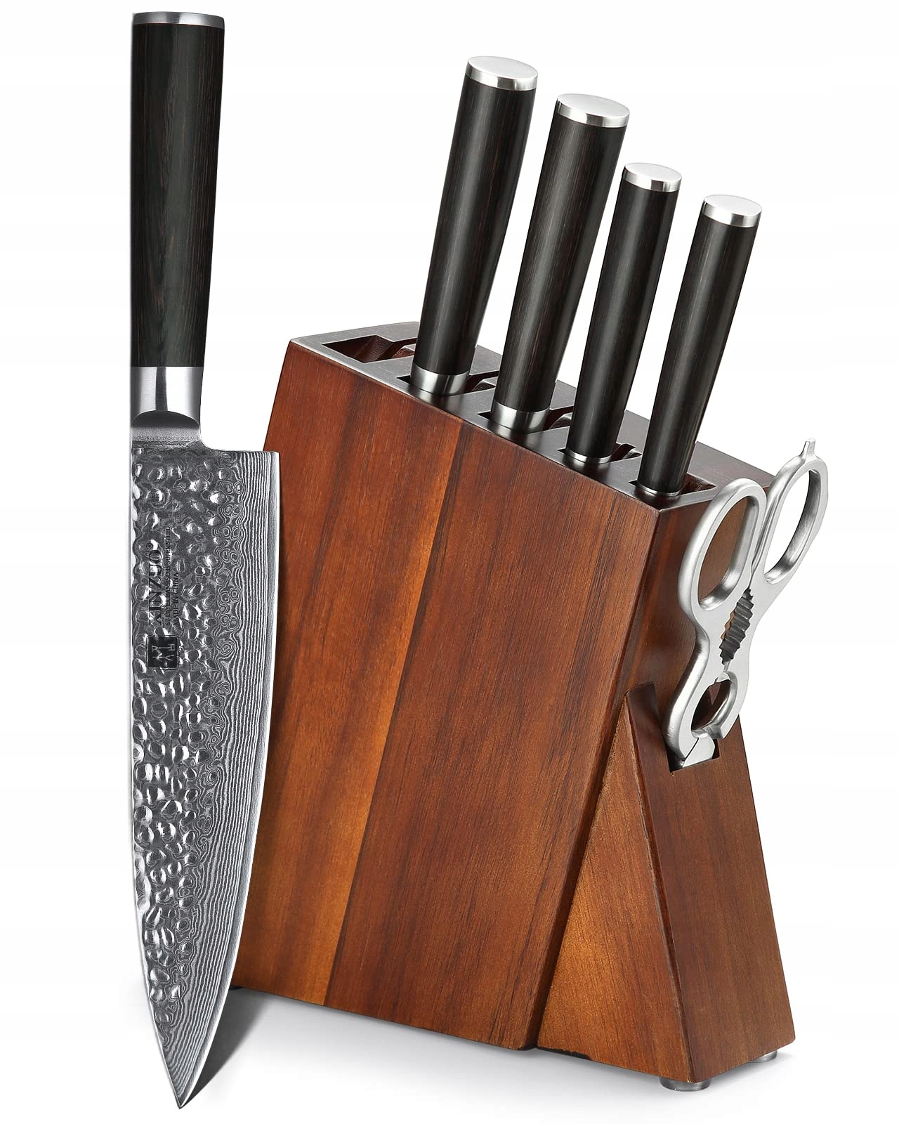 Sada kuchynských nožov Xinzuo 7-dielna sada nožov šéfkuchára damast