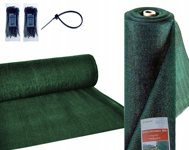 

Siatka Cieniująca 90% Dzianina Gruba Osłona 2x50