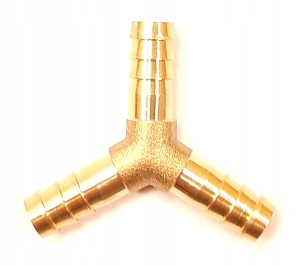 

Trójnik Metalowy Mosiężny Paliwowy Paliwa 8 MM