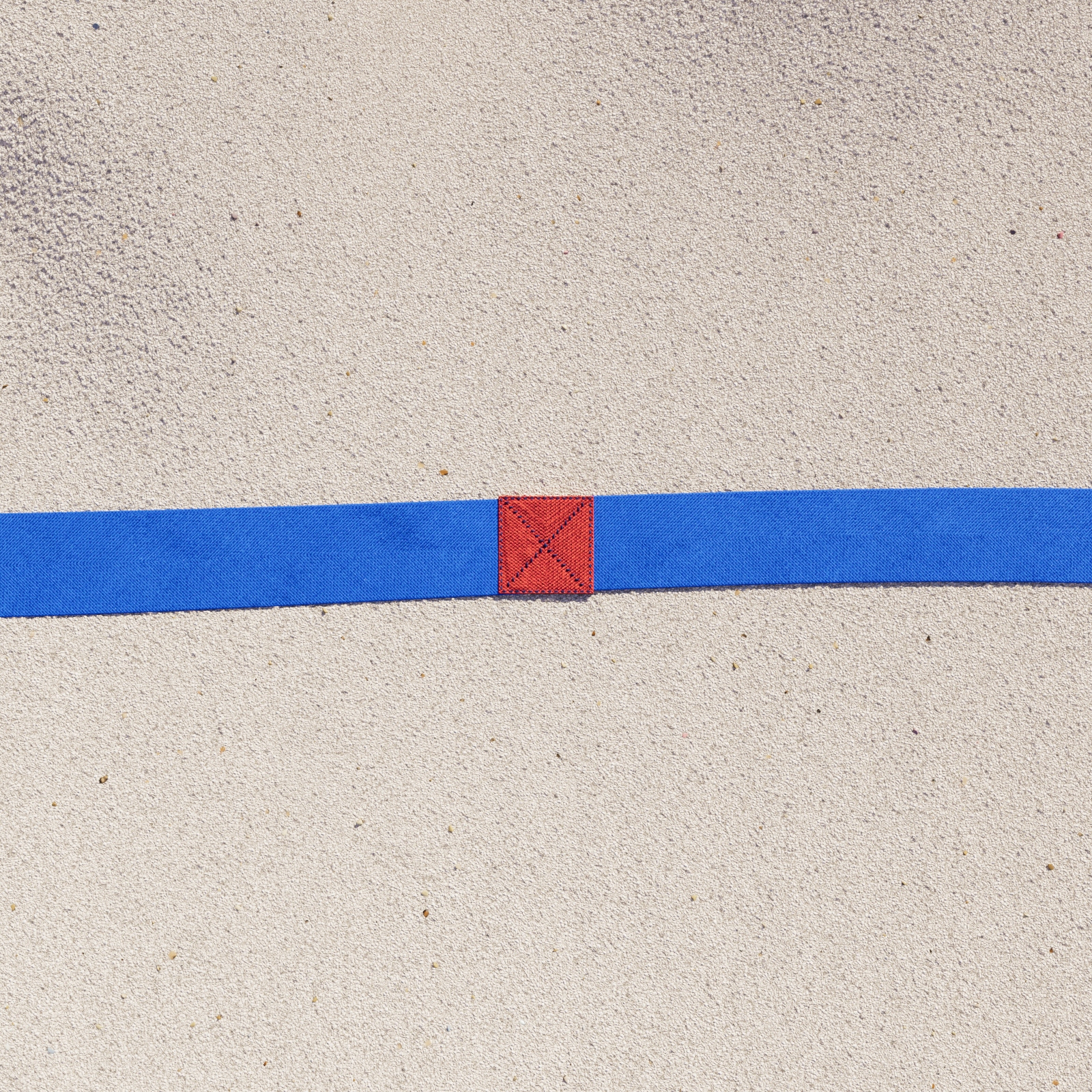 LINIE DO BOISKA SIATKÓWKI PLAŻOWEJ 16X8 NIEBIESKIE Wysokość siatki 1 m