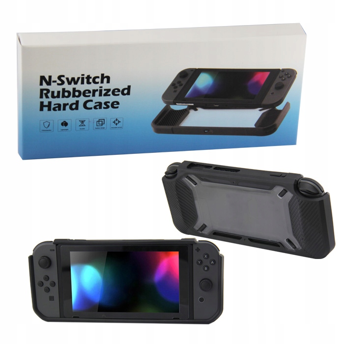 IRIS Pancerz case grip plecki na konsolę Nintedo Switch czarno-biały