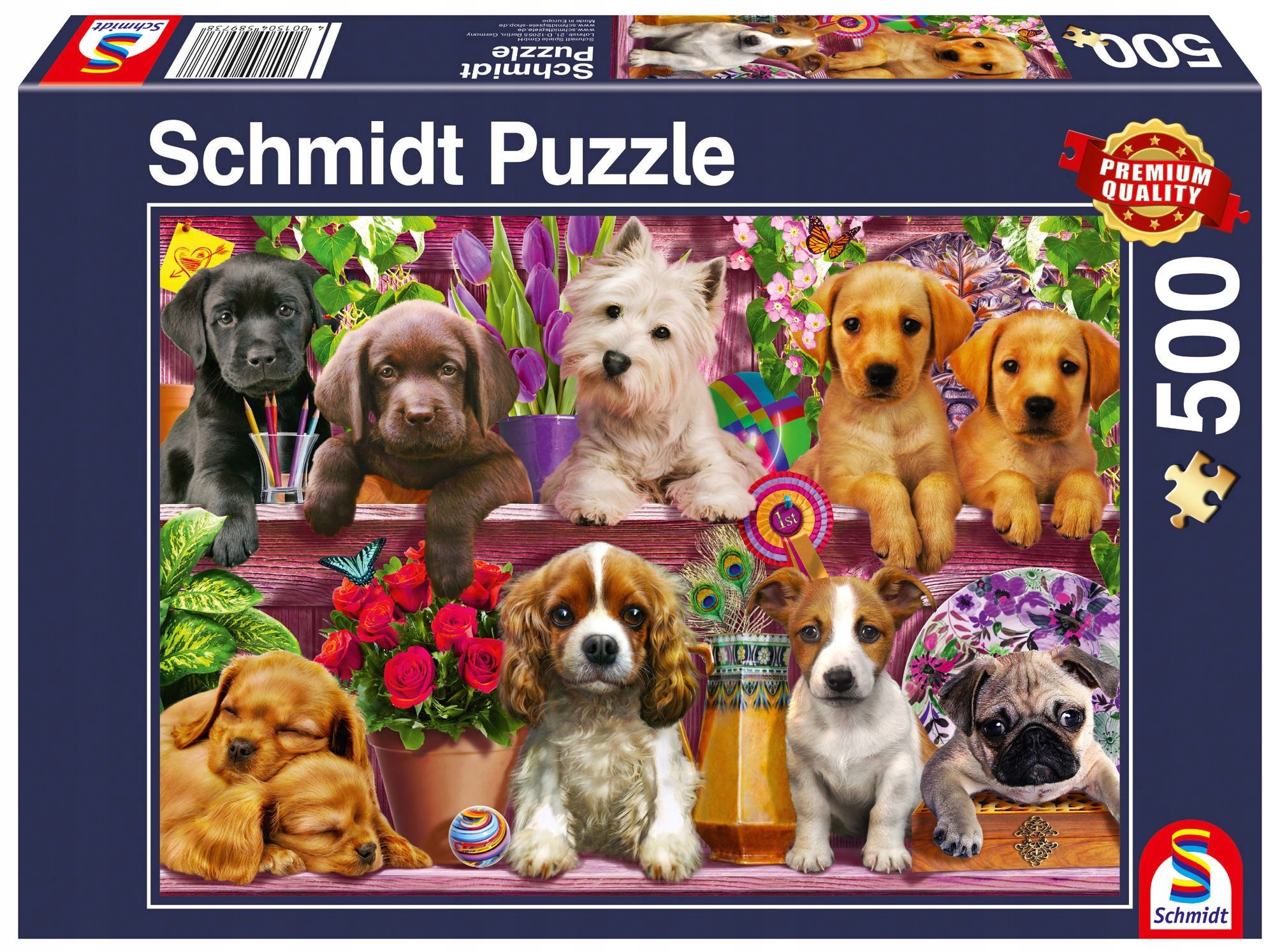 

Schmidt Pq Puzzle 500 el Psy na półce