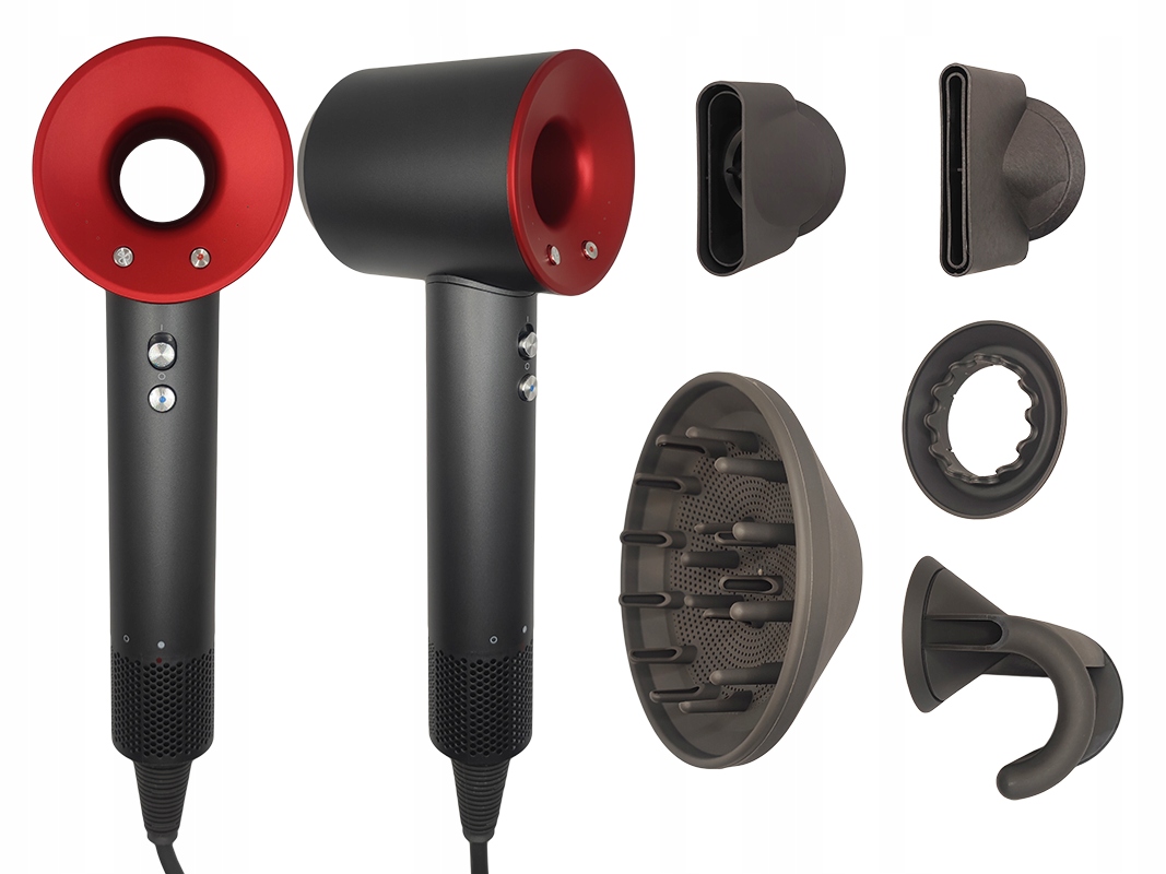 Suszarka cyfrowa soniczna z jonizacją 5 w 1