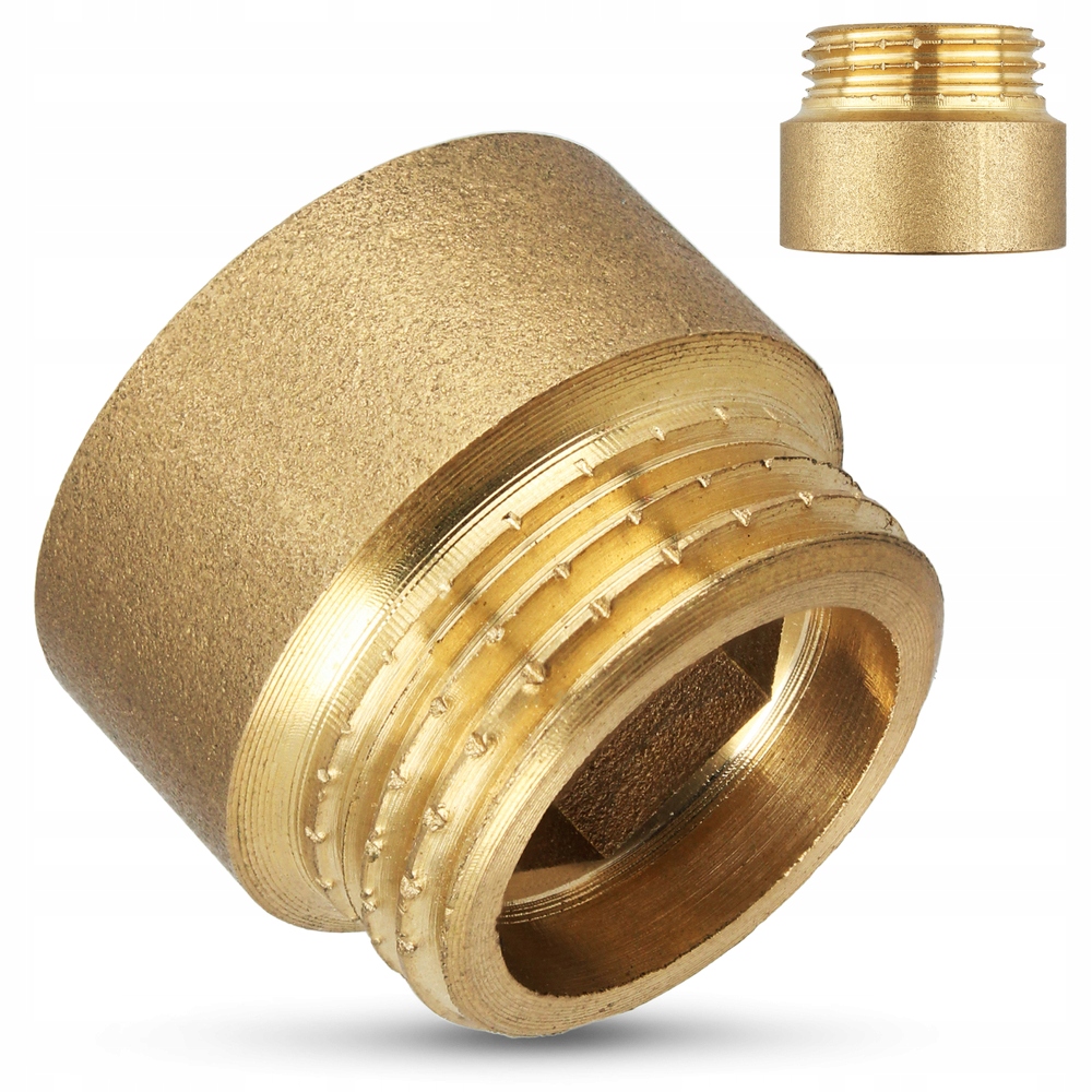 

Złączka mosiężna przedłużka 1/2'' 10 mm mosiądz