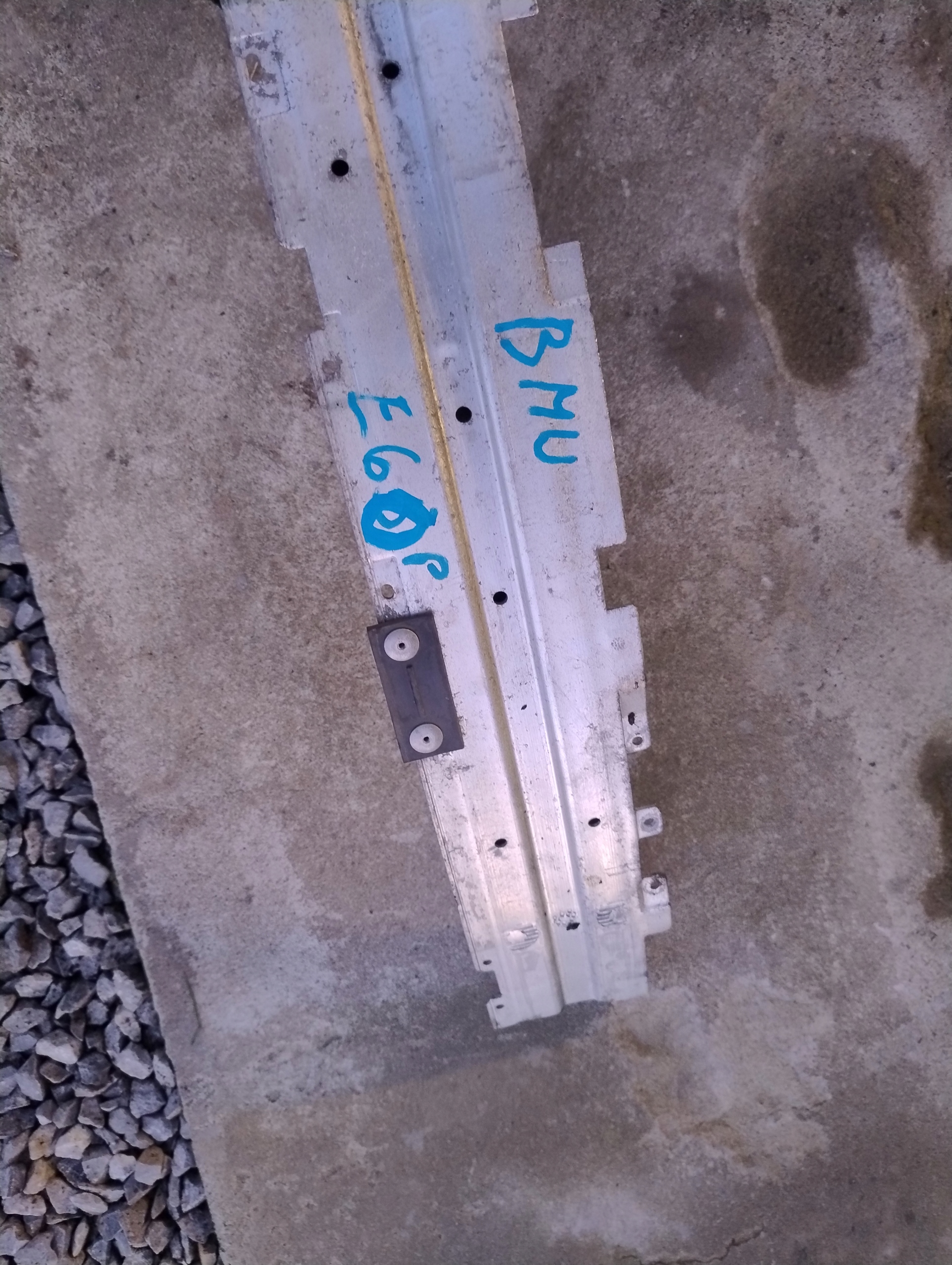 bumper support front front bmw e65