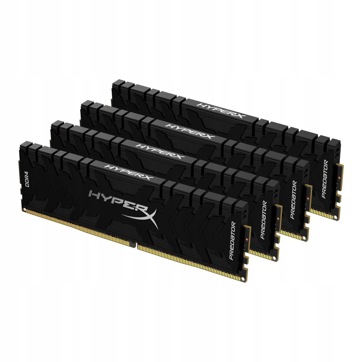 メモリー Kingston HyperX Predator DDR4 64GB HyperX Predator DDR4 RGB 64GB Kit (4 x 16GB) 3200MHz CL16