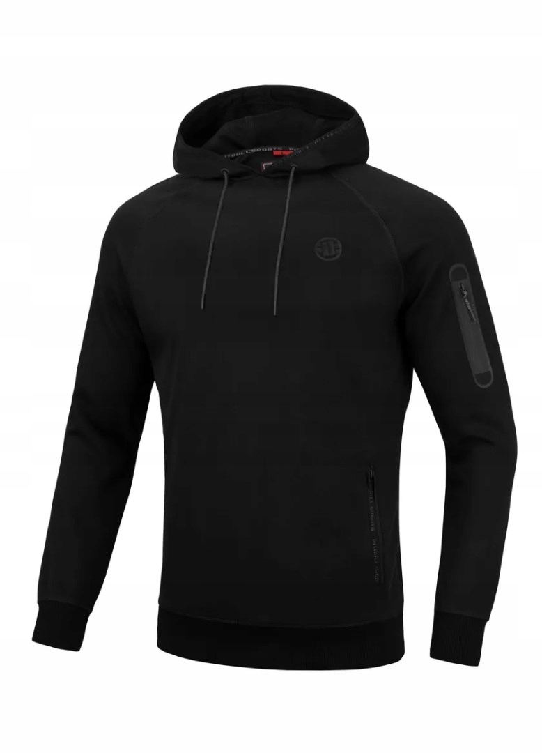 Pánská Mikina Pit Bull Bermuda Hooded Black L