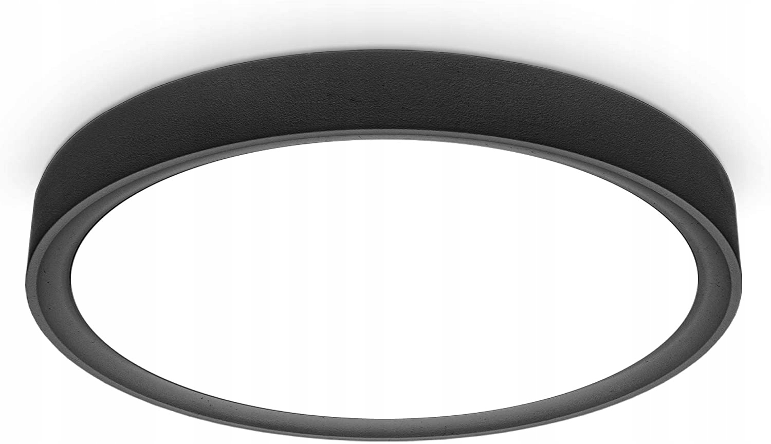 

Plafon Led 15W Czarny Korytarz Kuchnia