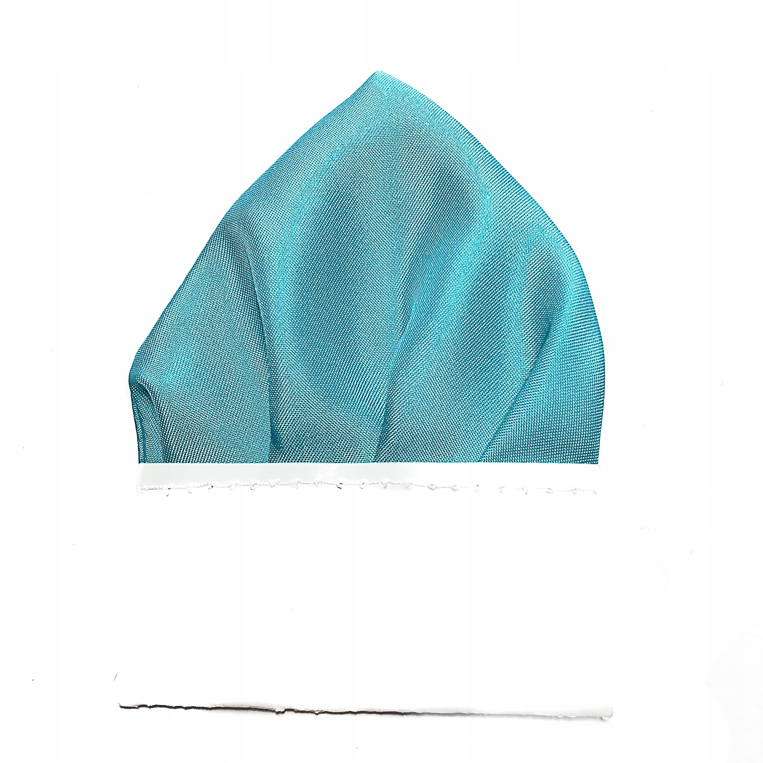 TURKUSOWA POSZETKA WYPUSTKA CHUSTECZKA KIESZONKI