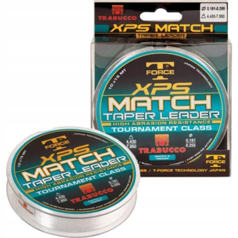 Przypony koniczne strzałowe Trabucco Xps 0,18-0,28mm