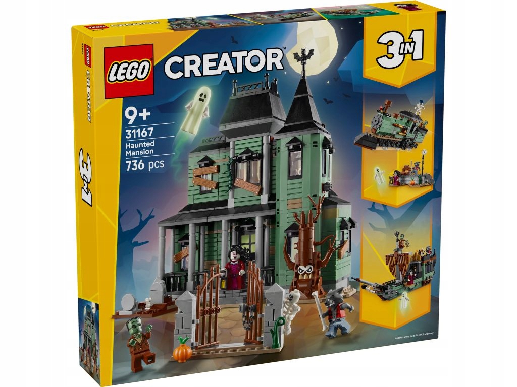 Lego 31167 Creator Strašidelná rezidence