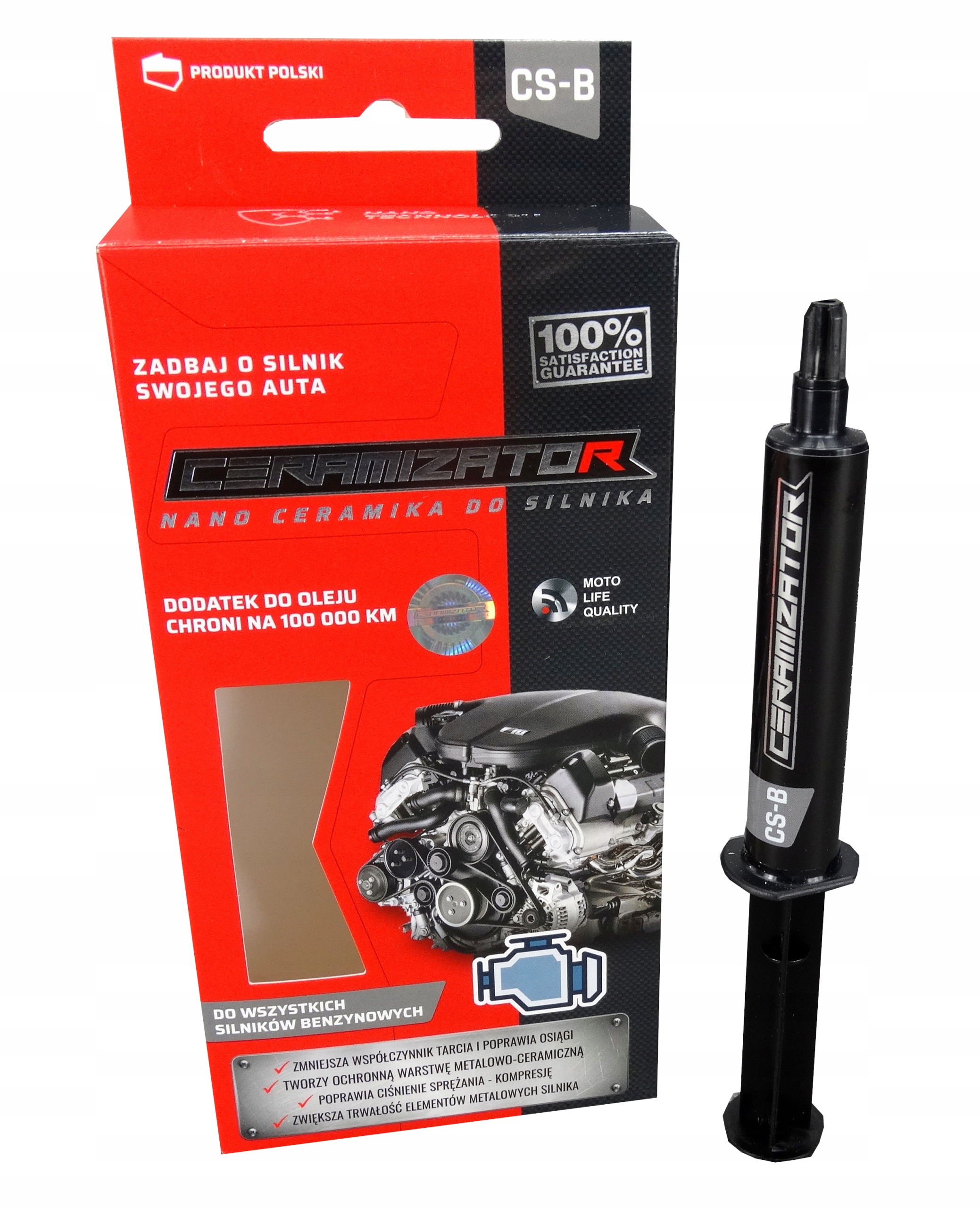 Ceramizator Cs-b Dodatek Do Oleju Silnikowego Silniki Benzynowe