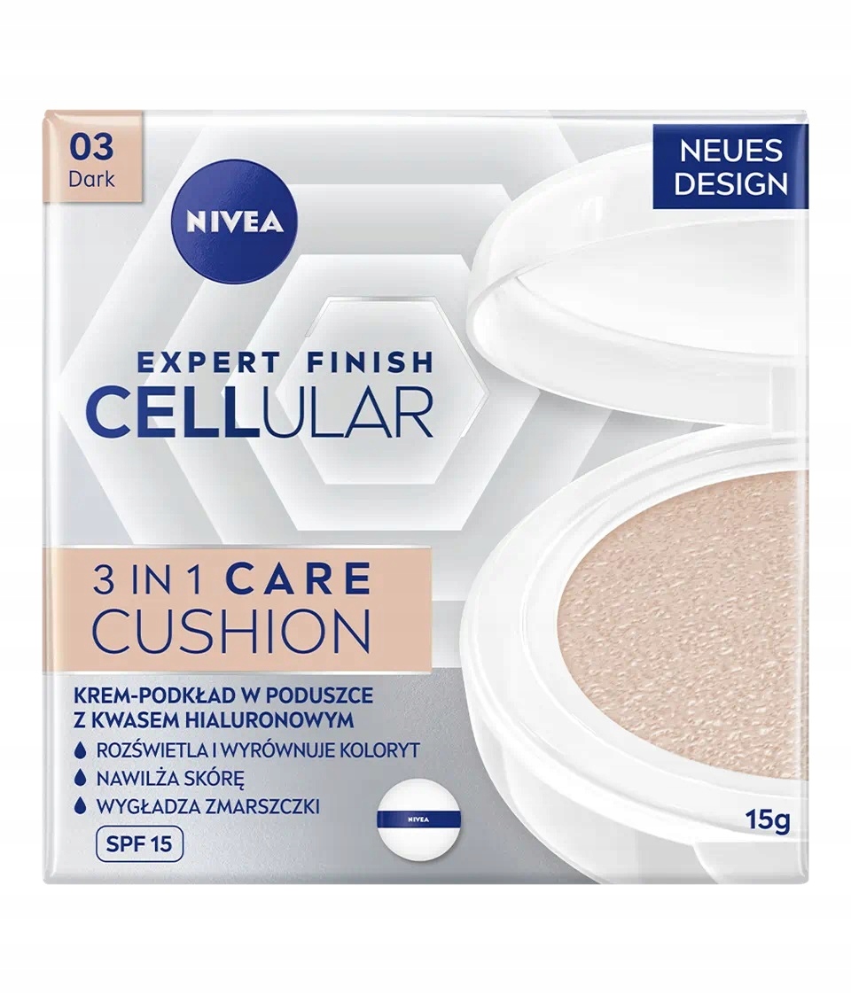 Krem koloryzujący Nivea Expert Finish Cellular 02 Mittel Spf 11-20