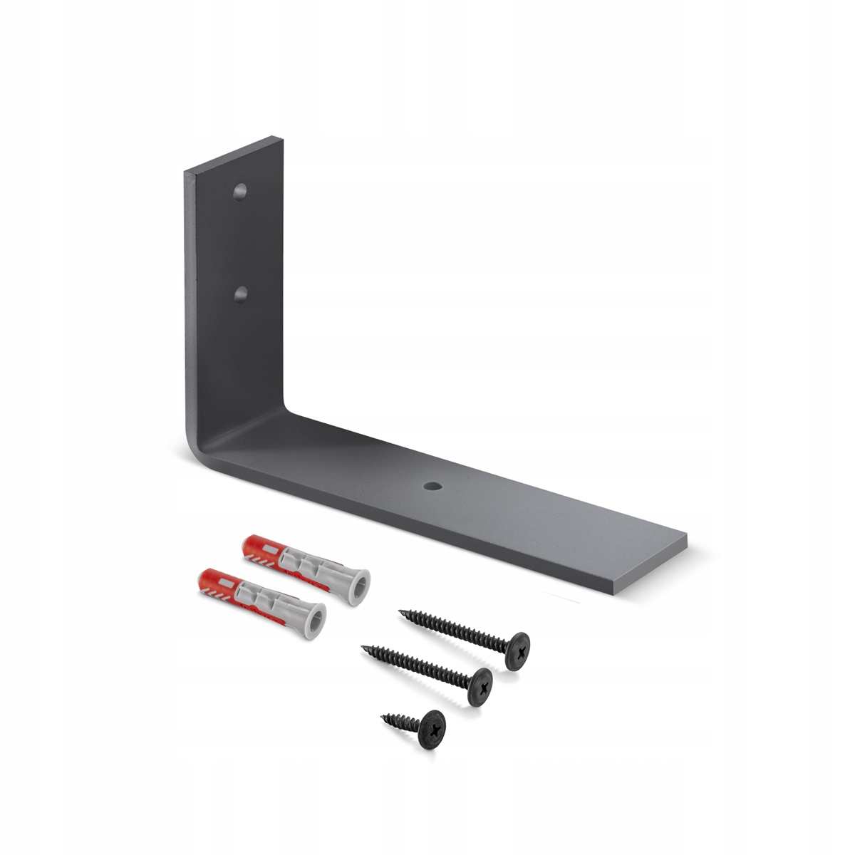 

Uchwyt do półek industrialny 2szt antracytowy