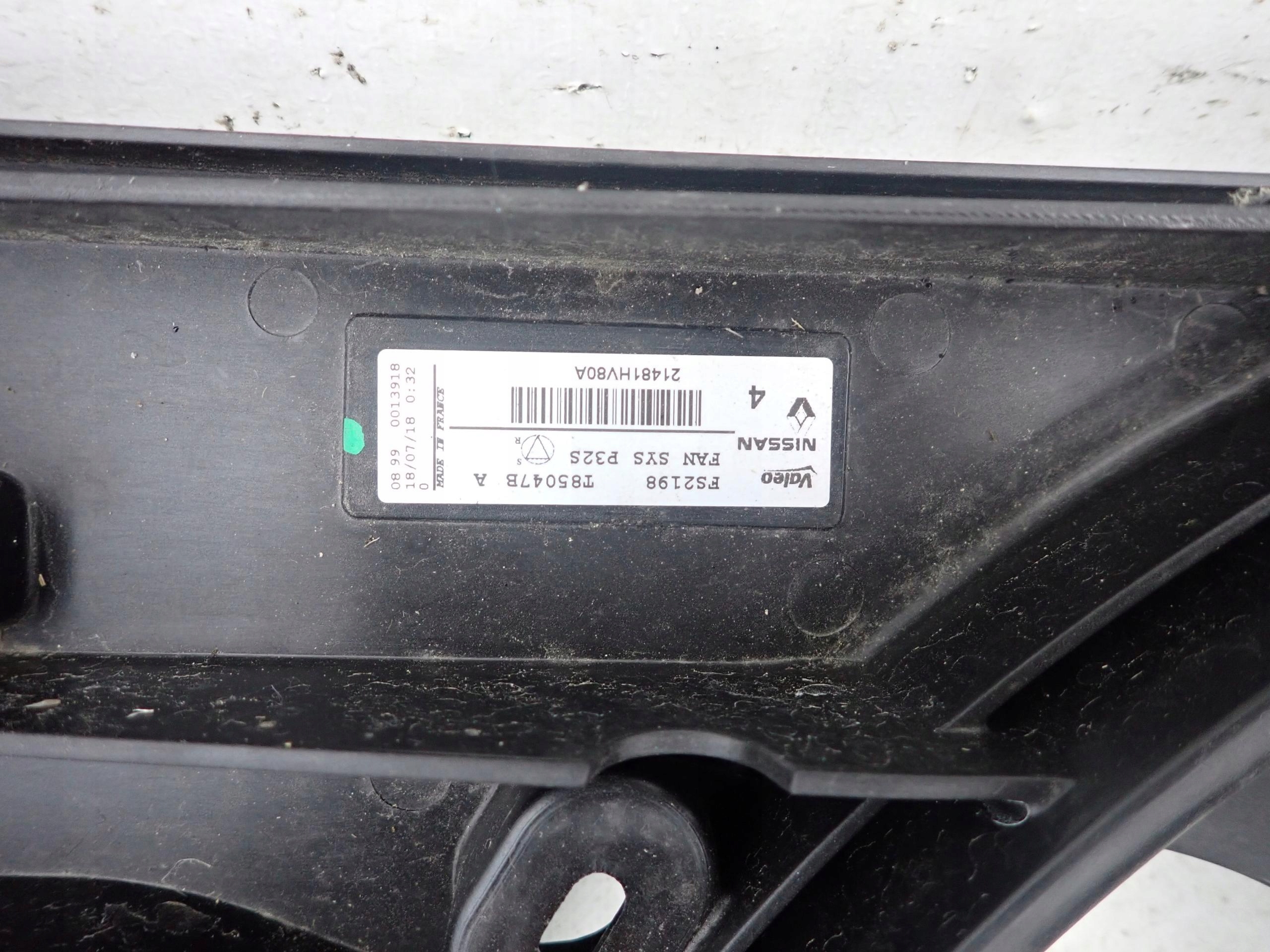 NISSAN QASHQAI J11 RENAULT KADJAR Lüfter