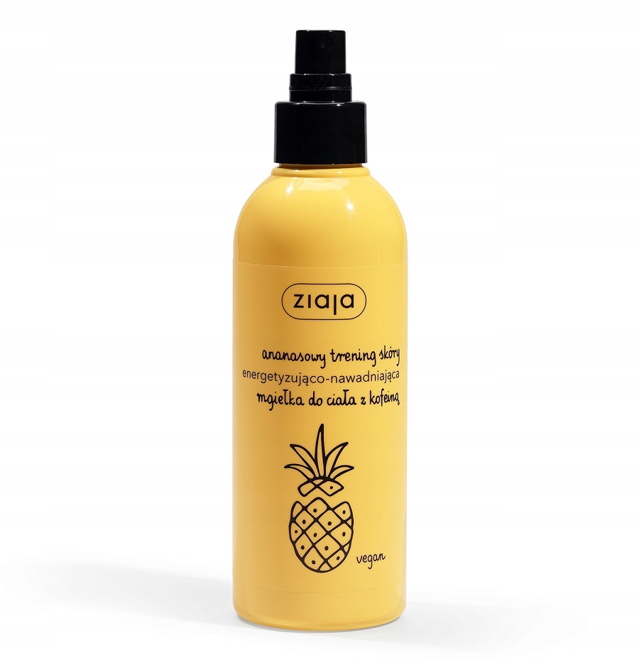 

Ziaja Ananasowy Trening mgiełka z kofeiną 200ml