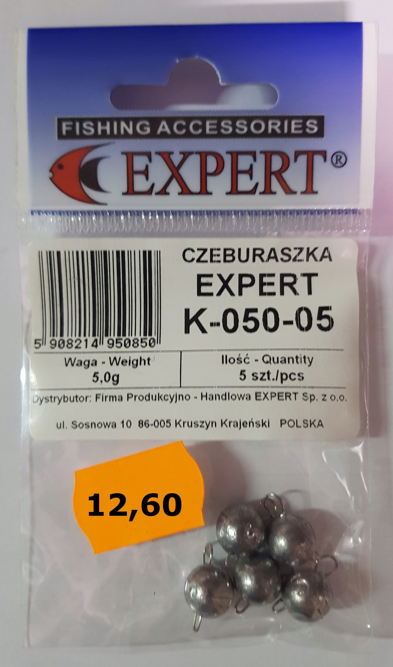 Czeburaszka klasyczna kulka 5g Expert