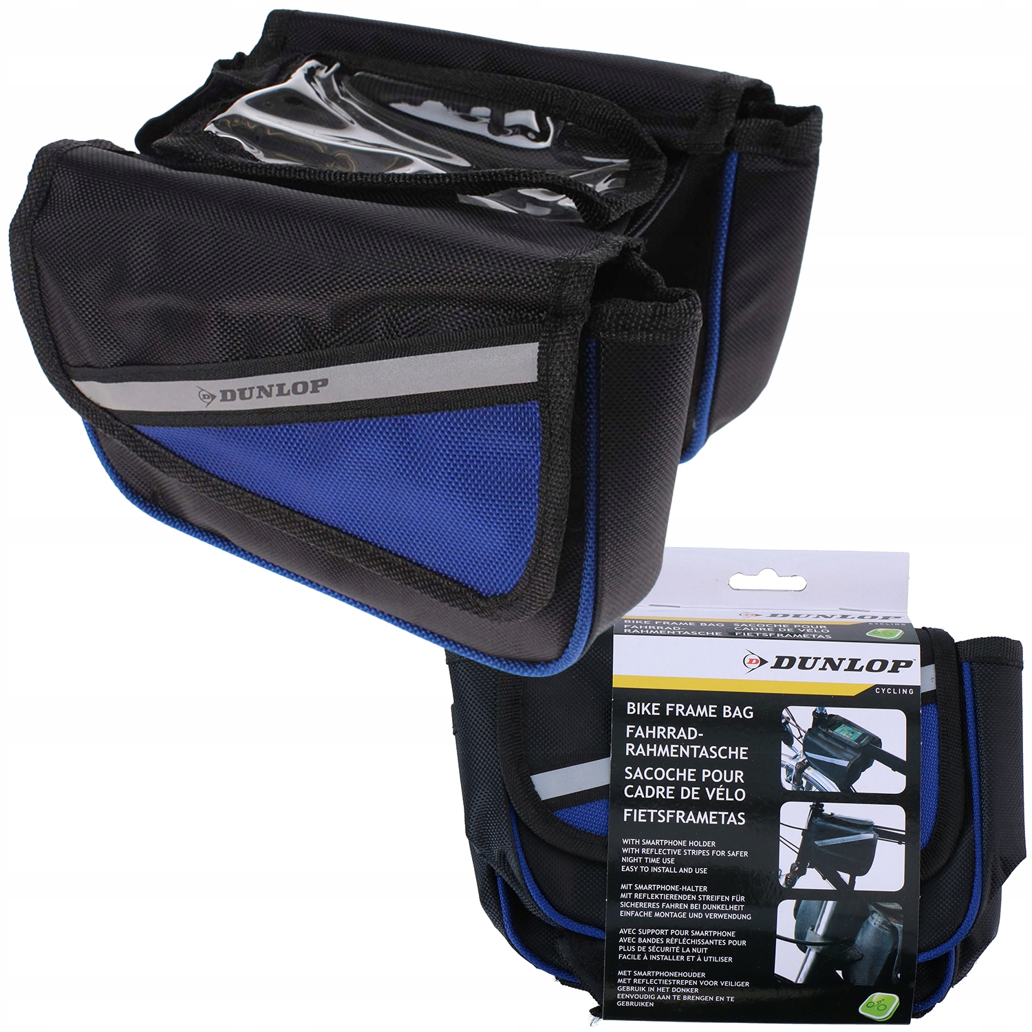 

Sakwa rowerowa na ramę podwójna wodoodporna Dunlop