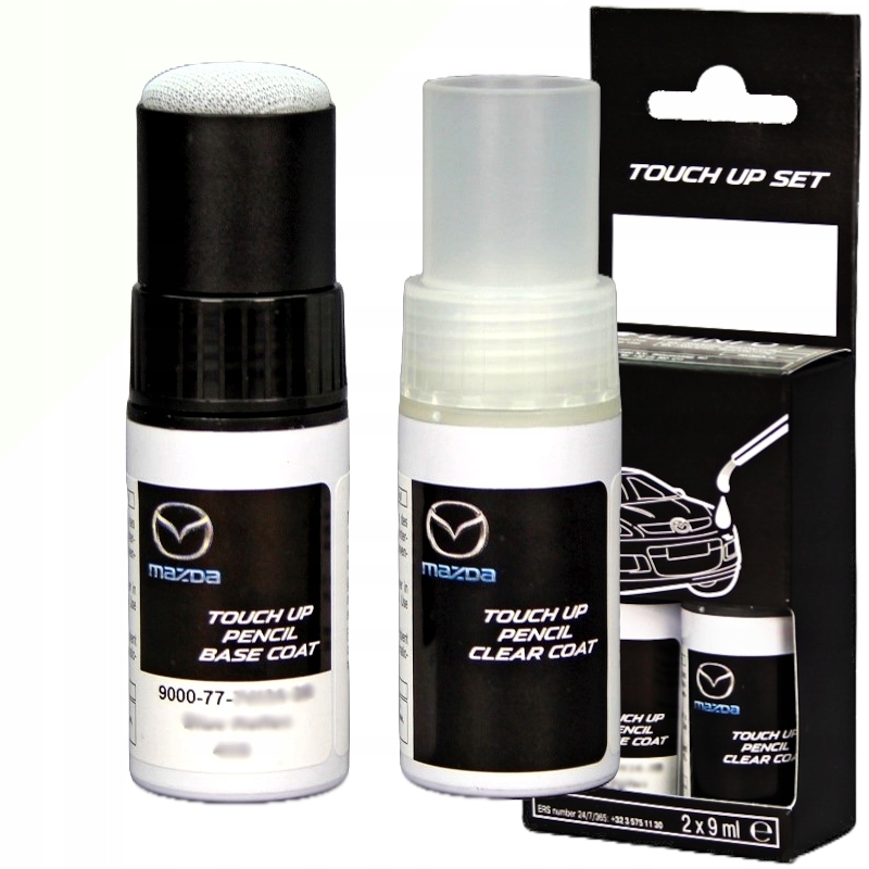 Lakier Zaprawkowy Sztyft Arctic White Mazda A4D Biały